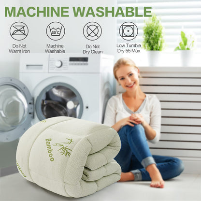 Premium Viscose Made from Bamboo Twin XL Size Mattress Topper for Back Pain, 1200 GSM Quilted Fitted Extra Thick Mattress Pad,Pillow Top Mattress Cover with Deep Pocket Up to 21 Inches（39 * 80inch）