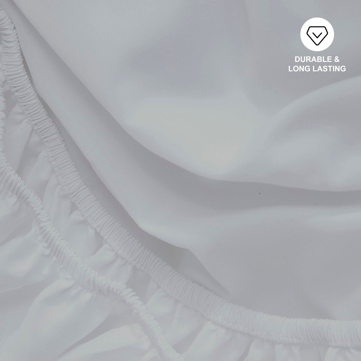 Hotella 100% Microfiber 60"x80" Queen Size Fitted Sheet Only, Hotel Quality Deep Pocket Bottom Sheet, Up to 14 inch Bedding Matress Protector, Machine Washable and Non-Fade, Stay in Place,Light Gray