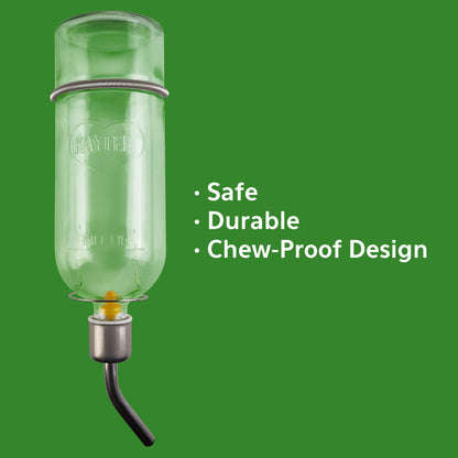 Kaytee Chew-Proof Water Bottle for Pet Ferrets and Rabbits, 26 oz
