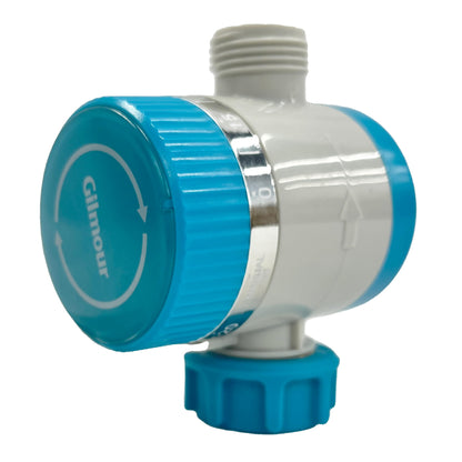 Gilmour Single Outlet Mechanical Water Timer for Garden Hose, Irrigation Timer for Sprinklers and Drip Lines, Blue