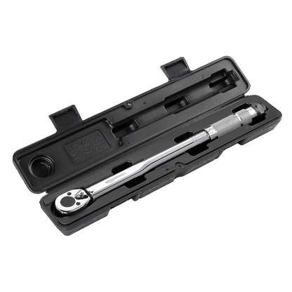 Amazon Basics 3/8-inch Drive Click Torque Wrench - 15-80 ft.-lb, 20.4-108.5 Nm