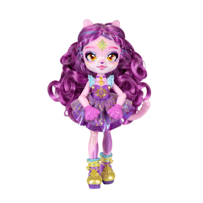Magic Mixies Pixlings Shimmerverse Series, Create & Mix Magic Potion To Magically Reveal Catlyn the Cat, Watch As This Beautiful 6.5" Shimmerverse Pixling Fashion Doll Appears Inside The Potion Bottle