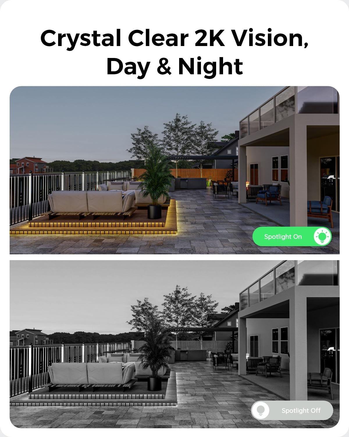 REOLINK 2K 3MP Solar Wireless Security Camera Outdoor, Spotlight Night Vision, 2.4GHz WiFi, Solar/Battery Powered Home Surveillance, Smart AI Detection, No Subscription, Local Storage, Argus 3E Kit