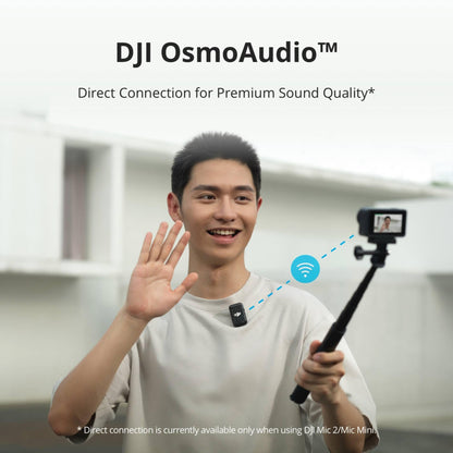 DJI Osmo Action 4 Standard Combo, 4K/120fps Waterproof Action Camera with a 1/1.3-Inch Sensor, Stunning Low-Light Imaging,10-bit & D-Log M Color Performance, Long-Lasting 160 Mins, Outdoor Camera