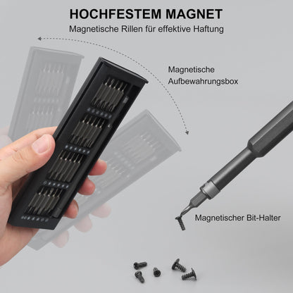 Precision Screwdriver Set 49 in 1 SHARDEN Small Screwdriver Set Magnetic Repair Tool Kit for Laptop, iPhone, Cell Phone, PC, MacBook, Tablet, Computer, PS5, PS4, Electronic, Glasses, Watch