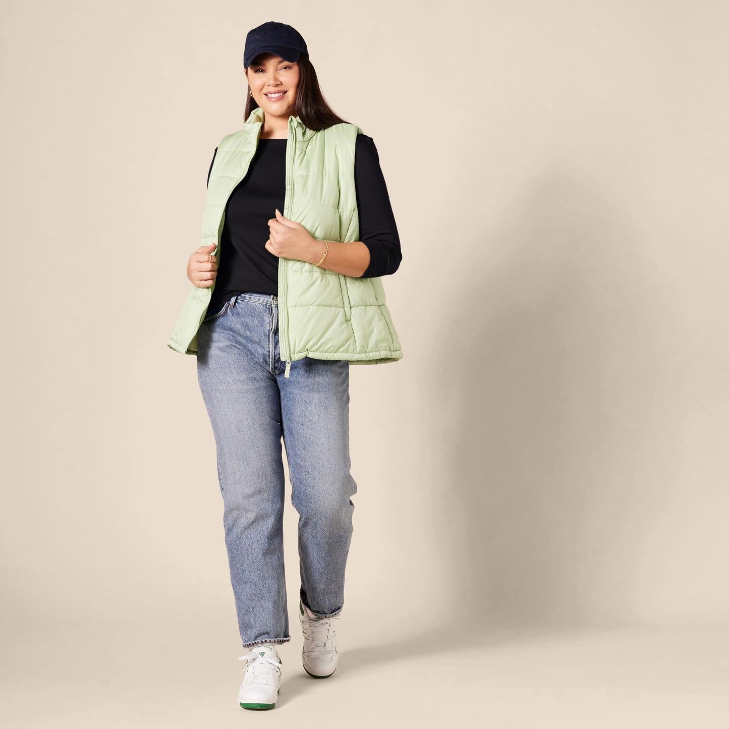 Amazon Essentials Women's Slim-Fit 3/4 Sleeve Boat Neck T-Shirt, Black, X-Large