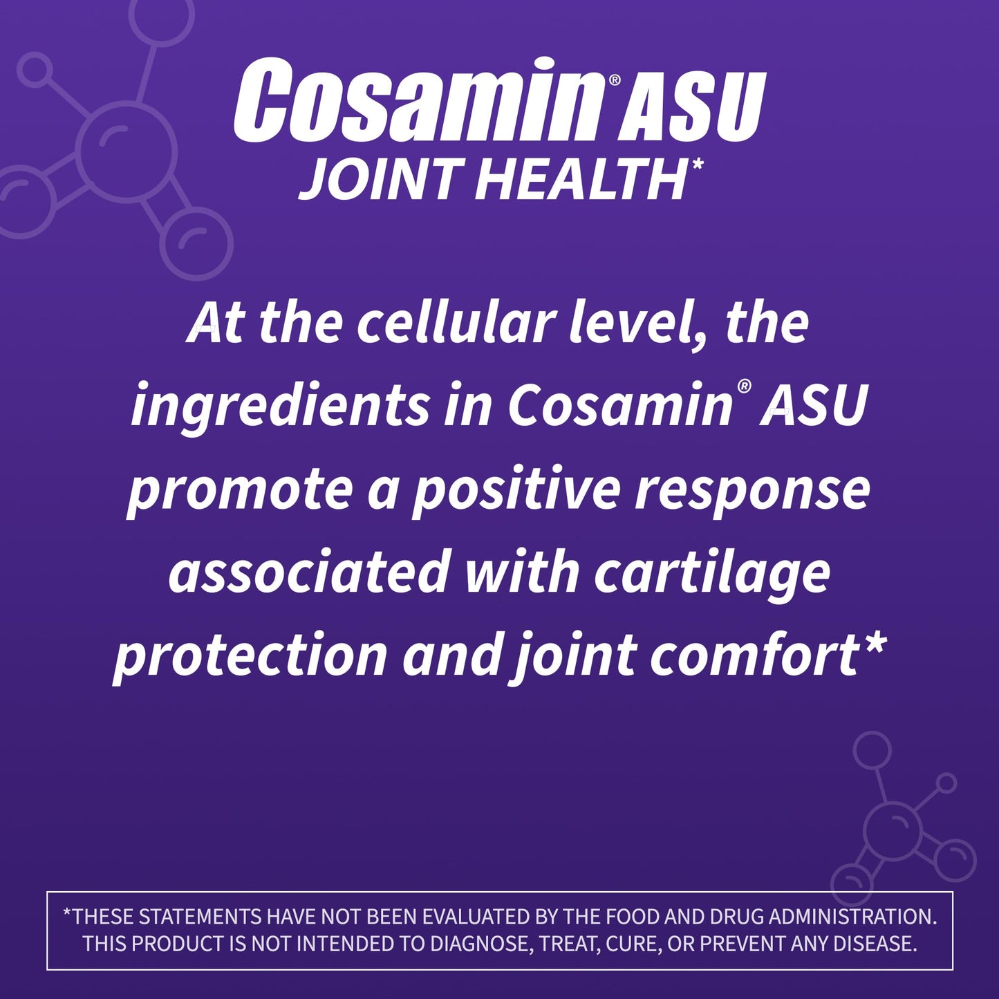 Nutramax Laboratories Cosamin® ASU Joint Health Supplement with Glucosamine, Chondroitin & ASU for Men’s & Women's Joint Health, 230 Capsules