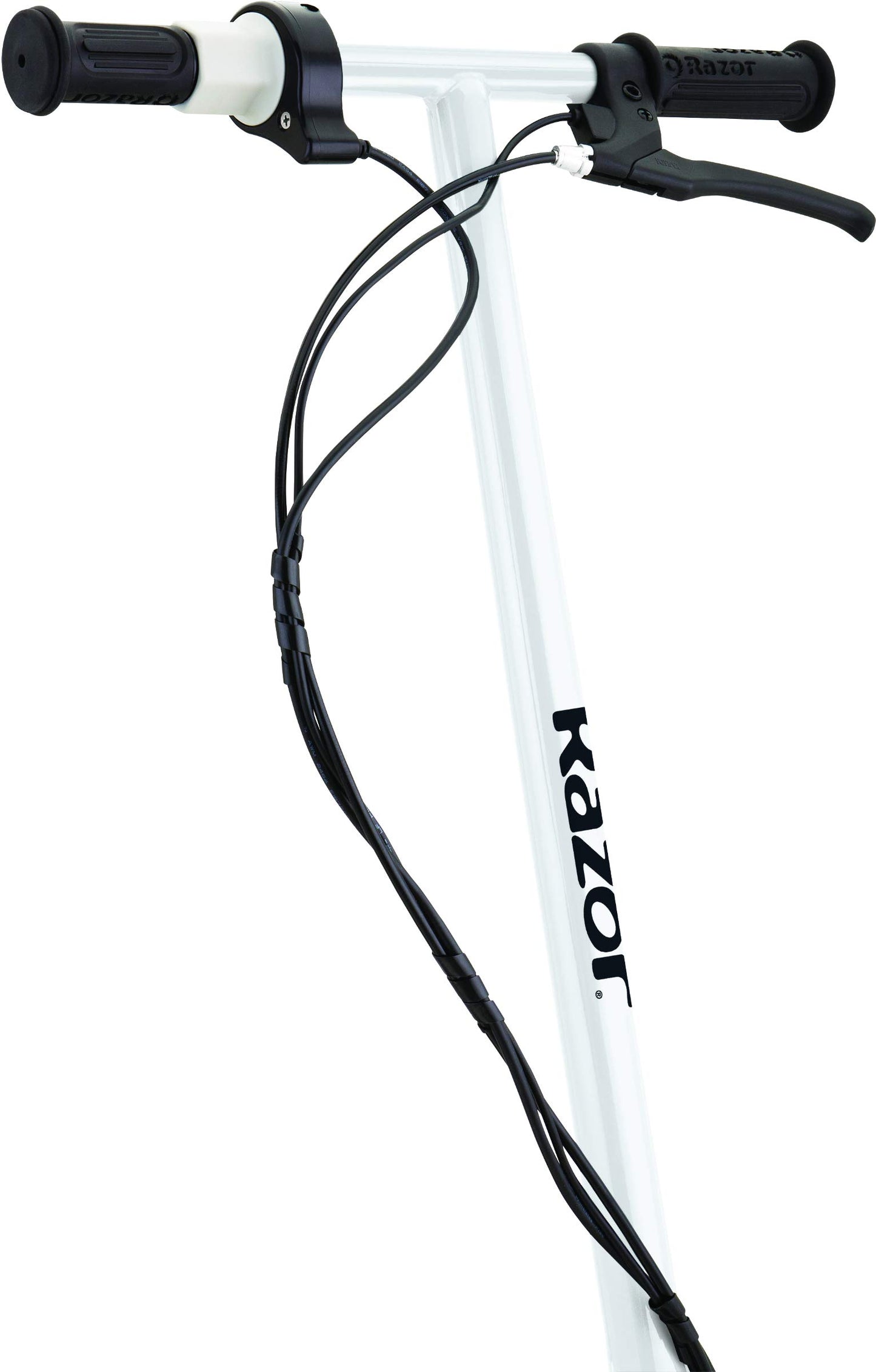 Razor E300S Seated Electric Scooter - 9" Air-filled Tires, Removable Seat, Up to 15 mph and 10 Miles Range