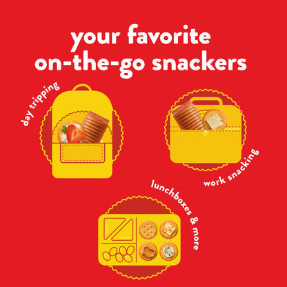 RITZ Fresh Stacks Original Crackers, Party Size, Travel Snacks, 23.7 oz (16 Multi Snack Packs)