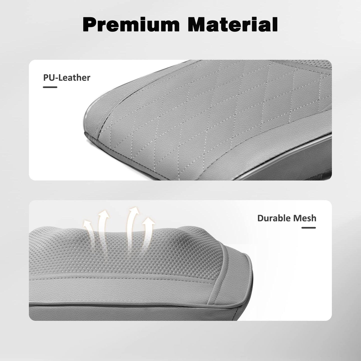 Neck and Shoulder Massager with Heat, Shiatsu Massage Pillow with 3D Deep Tissue Kneading for Back Legs Foot Body Pain Relief,at Home Office Car, Gift for Mom & Dad