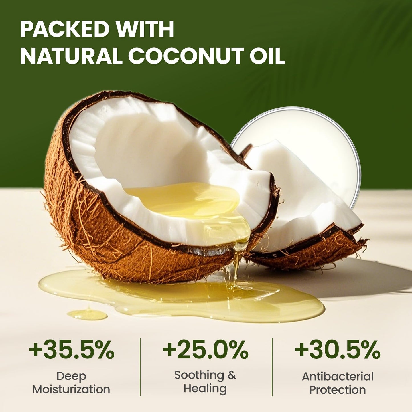 PawSono Lick-Safe Dog Paw & Nose Balm with Coconut Oil | All-Natural Moisturizer & Soother for Dry, Cracked Pads & Snout| Cat Wax & Cream, Nose Butter for frenchies| Horse Hoof Care (60 g /2.1 oz)