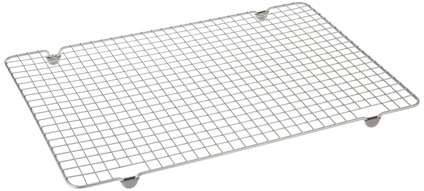 Nordic Ware - 43172AMZM Nordic Ware Half Sheet with Oven Safe Nonstick Grid, 2 Piece Set, Natural