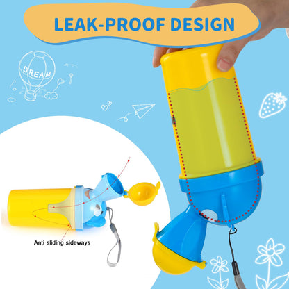 ONEDONE Portable Baby Child Potty Urinal Emergency Toilet for Camping Car Travel and Kid Potty Pee Training (boy)