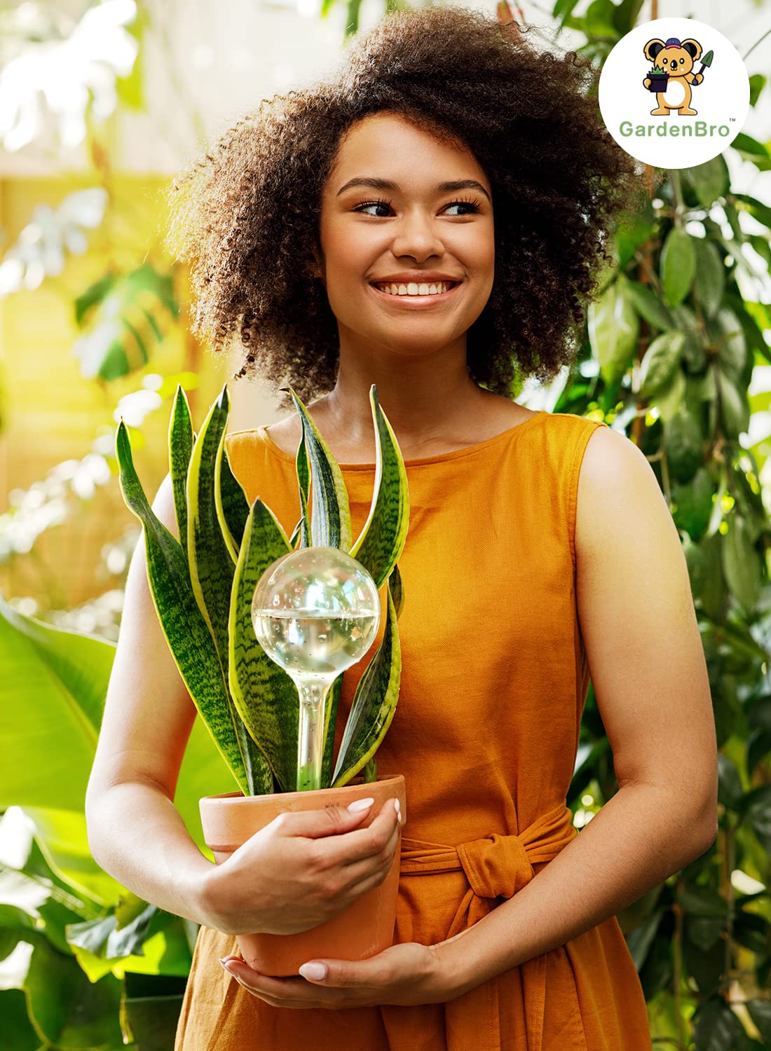 Plant Watering Globes Plastic Set of 4 - Automatic Plant Waterer Set for Indoor and Outdoor Plant Watering - Self Watering Planter Insert System with Plastic Watering Bulbs (4 pcs, Globes)