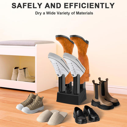 NESOVI Boot Dryers Shoe Dryer: Boot Warmer and Deodorizer with Fan, Boot Dryer for Work Boots with Timer, Shoe Dryers for Sneakers, Fast Glove, Helmet, Boxing Glove Dryer