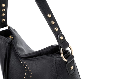 Montana West Hobo Bag for Women Designer Ladies Hobo Bucket Purse Totes Bag Handbags Chic Shoulder Bag,MWC-128-BK