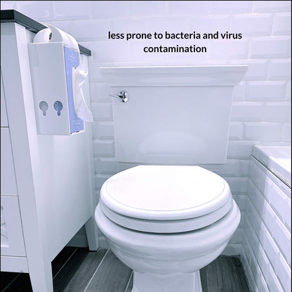 Plushi Paper Septic Safe Tube Free 4 Ply Soft Toilet Paper RV Essential and Mom Approved for Travel Trailers Campers Marine Biodegradable 4 Boxes 320 Wipes