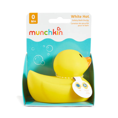 Munchkin® White Hot® Safety Bath Ducky Toy, Yellow