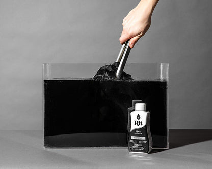 Rit All-Purpose Liquid Dye, 8 Ounce, Black - 2 Pack