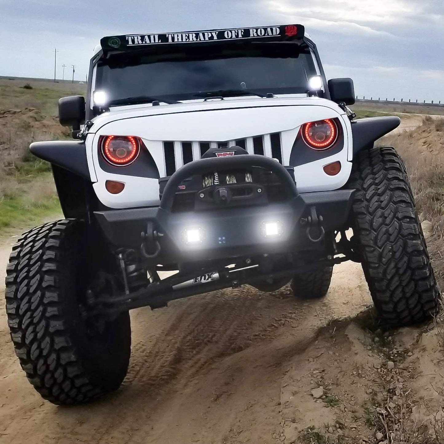 Nilight 2PCS 42W Flush Mount LED Light Pods Spot Flood Combo Backup Reverse Driving Headlamp Mount on Bumper Grille for 4x4 Offroad Truck SUV