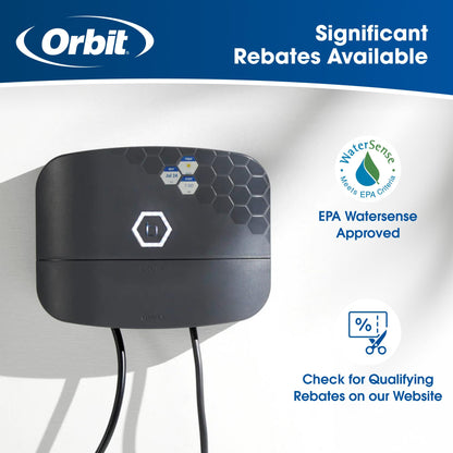 Orbit 57985 B-hyve XR 8-Zone Smart Indoor/Outdoor Sprinkler Controller
