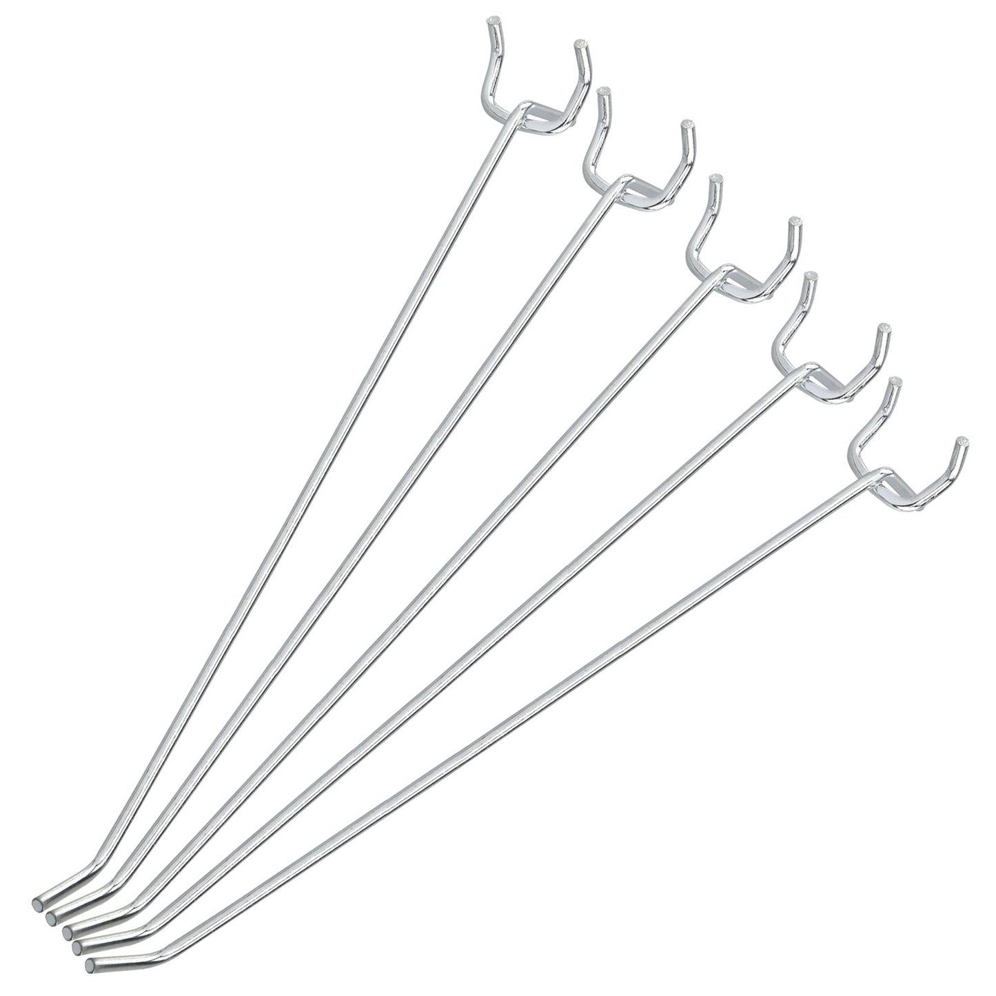 Neiko 53104A 8” Pegboard Hook Organizer Kit, 50 Pack, Hanging Hooks Set for Garage Organization, Great for Wall Hanging and Shelving, Tool Storage, Craft Organizing