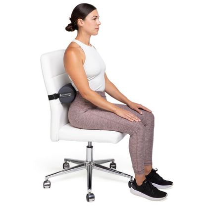 OPTP The Original McKenzie Lumbar Roll – USA-Made Low Back Lumbar Support for Office Chair & Car Seat Back Support Cushion. The Preferred Lumbar Pillow by Physical Therapists - Standard Density