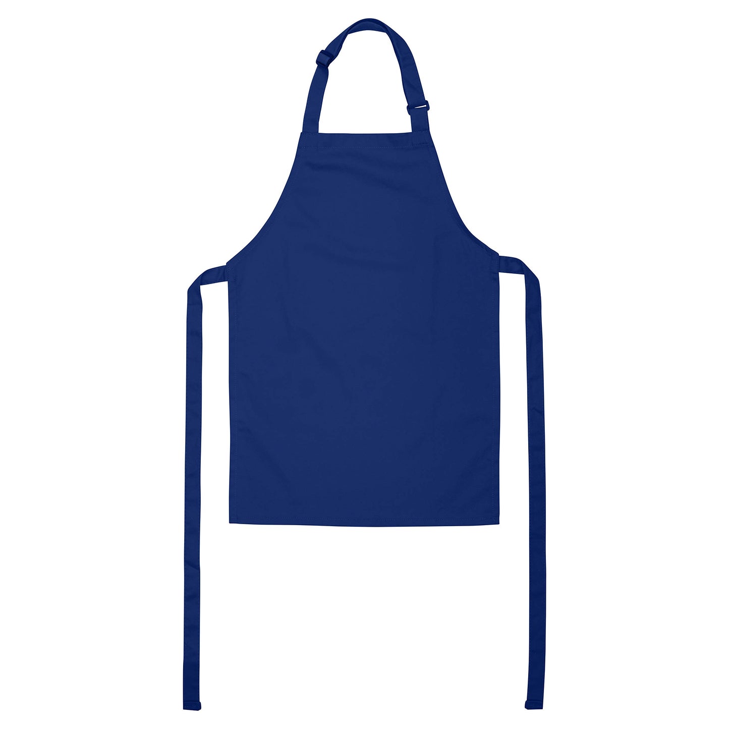 ONEOMI Kids Apron, Medium, 100% Cotton with an Adjustable Strap to fit All Ages, Ideal for Cooking, Baking, Painting, Decorating, Party, Chef, Art and Classroom Children Apron (1, Navy Blue)
