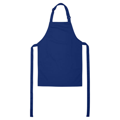 ONEOMI Kids Apron, Medium, 100% Cotton with an Adjustable Strap to fit All Ages, Ideal for Cooking, Baking, Painting, Decorating, Party, Chef, Art and Classroom Children Apron (1, Navy Blue)