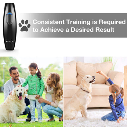 MODUS Bark Control Device - Anti Barking Device, 2-in-1 Dog Training Tool, 16.4 Ft Large Control Range, Safe to Use, Dog Silencer, Ultrasonic Dog Whistle Indoor&Outdoor