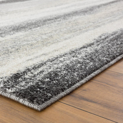 LUXE WEAVERS Tower Hill Abstract Gray 2x7 Area Rug