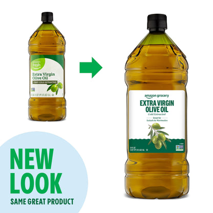 Amazon Grocery, Extra Virgin Olive Oil, 51 Fl Oz (Previously Amazon Fresh, Packaging May Vary)