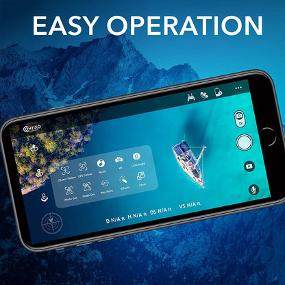 Contixo F24 Pro Drones With Camera For Adults, 30 Minutes Flight Time, 4K UHD Foldable RC Quadcopter GPS Return Home, Foldable FPV Brushless Motors Profession Flying Drone With Carrying Case