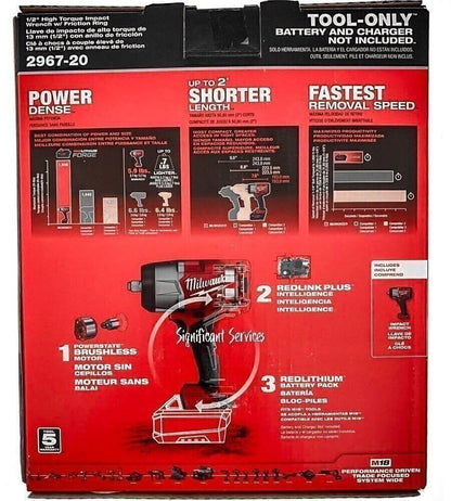 Milwaukee Electric - M18 Fuel 1/2 HIGH Torque Impact Wrench W/FRICTI