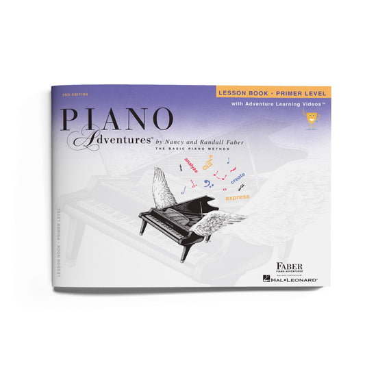 Piano Adventures Primer Level Lesson Book – 2nd Edition