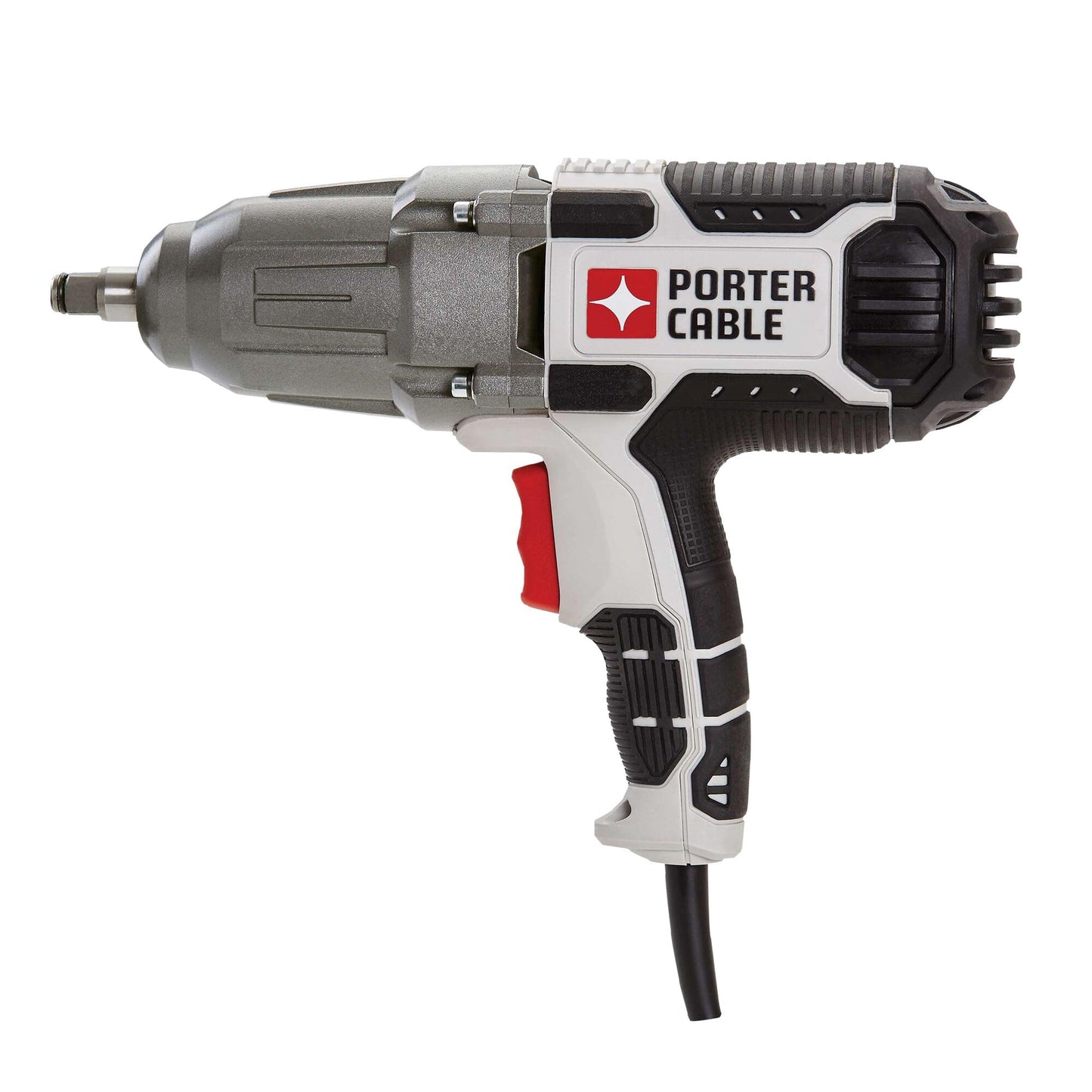 PORTER-CABLE Impact Wrench, 450 lbs of Torque, 1/2 Inch Hog Ring, 7.5-Amp, Corded (PCE211)