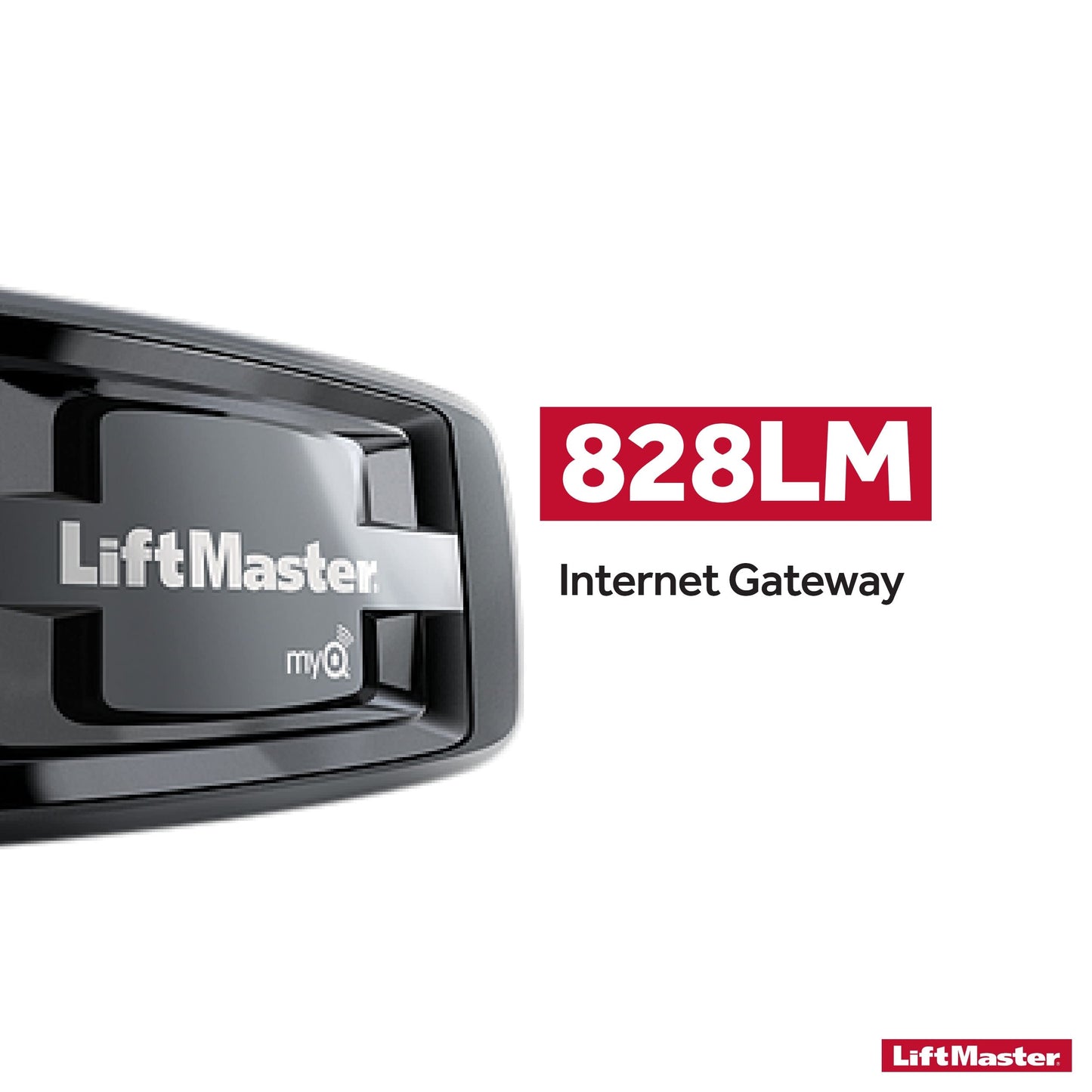 LiftMaster 828LM - Internet Gateway - Only Works with LiftMaster Security+ 2.0 Garage Door Openers - Smart Control for MyQ-Enabled Devices Including Gate Operators - Ethernet connectivity only