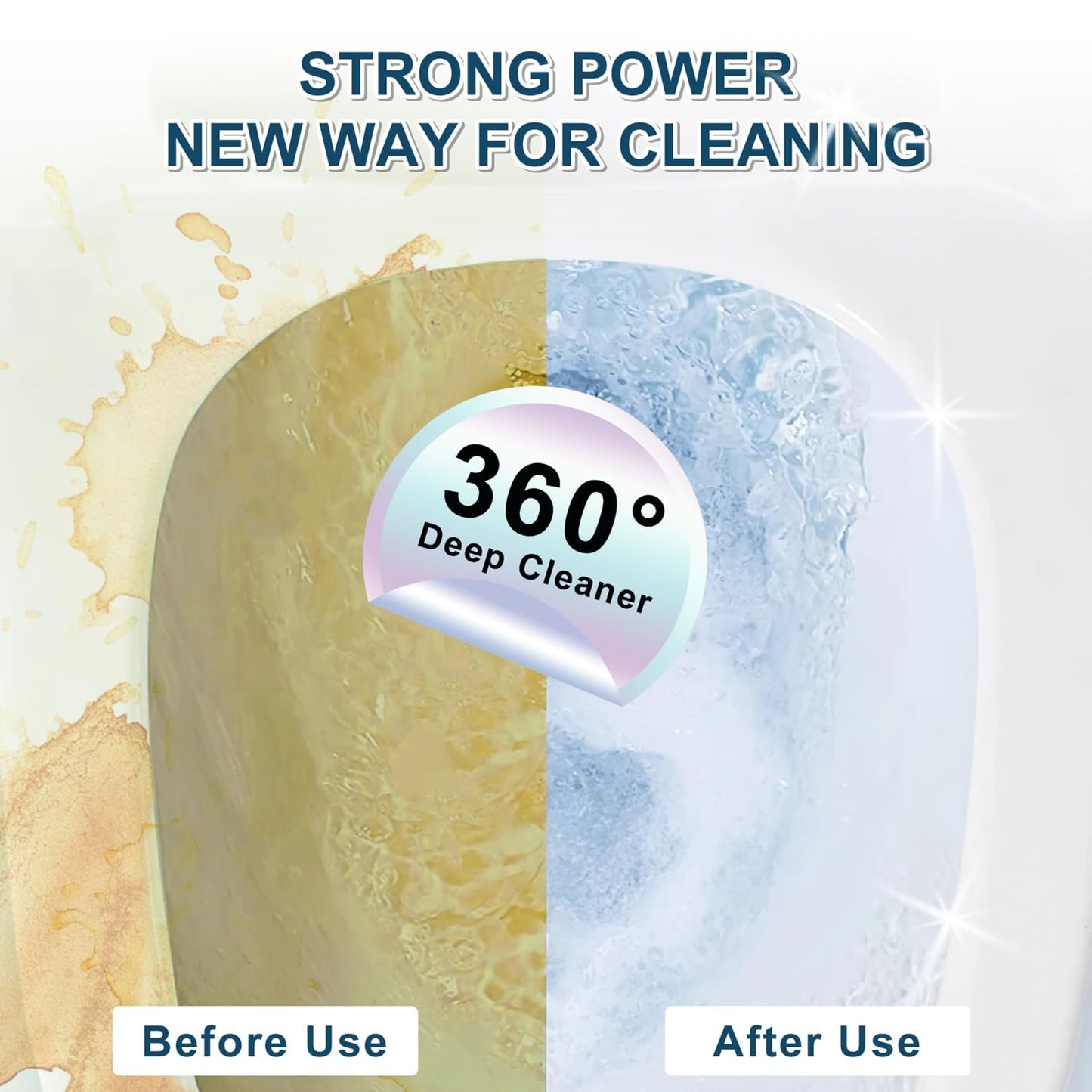 Pumice Stone Toilet Bowl Cleaner,16.7Inch Toilet Pumice Stone with Handle Cleans Hard Water Ring Calcium Buildup&Stains for Toilet Bath Kitchen Household Cleaning