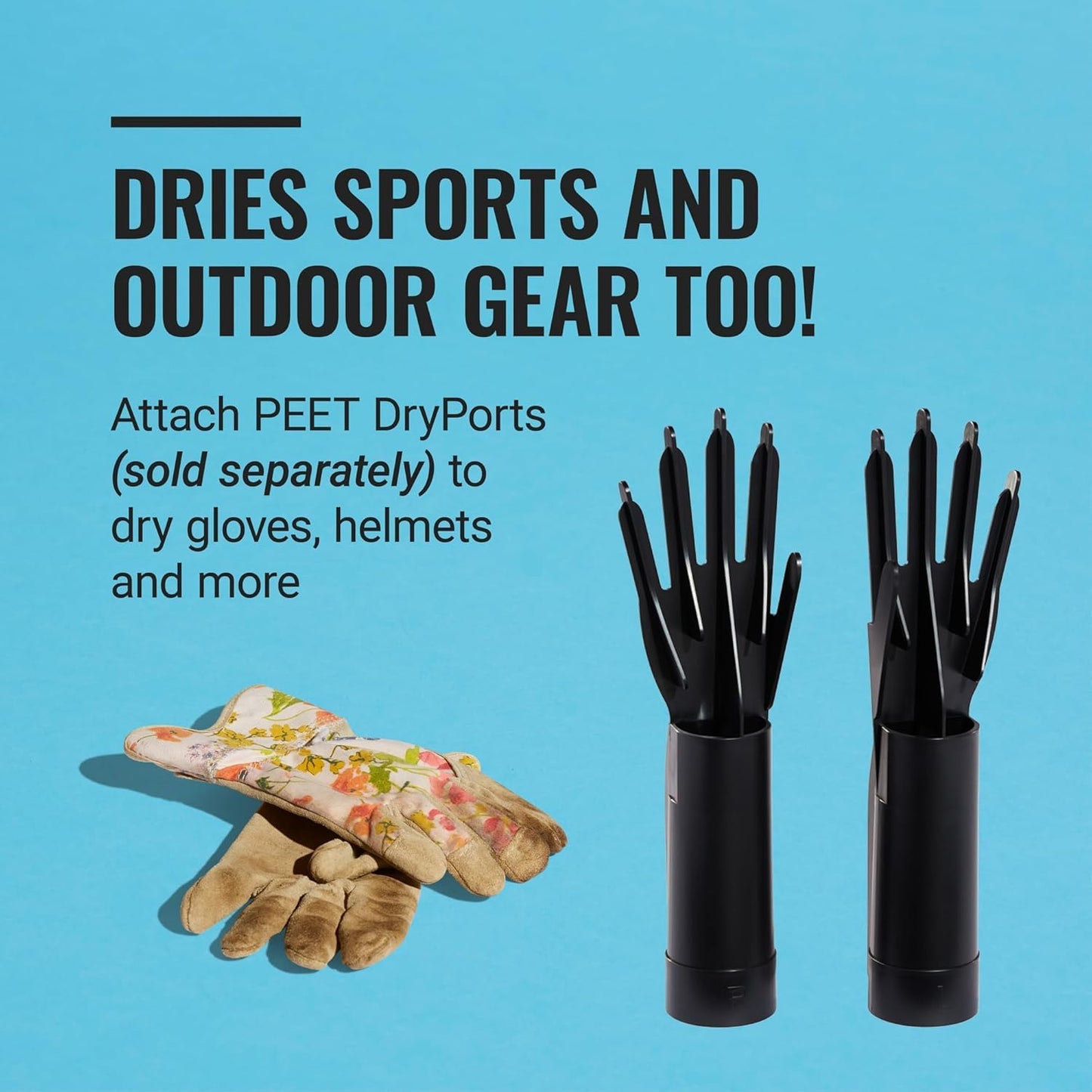 PEET, Original Dryer, Electric Shoe Dryer, Effective Drying for Work Boots & Outdoor Gear, Athletic Gear, Portable, Silent & Energy-Efficient, Made in USA