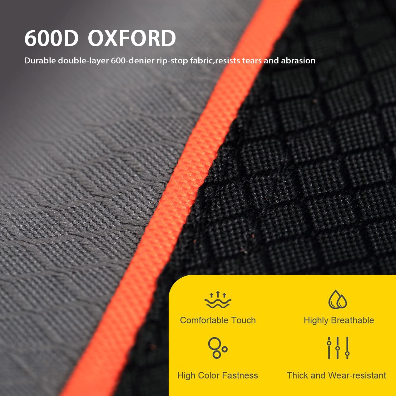 FAIR WIND 2 Pack Oversized Fully Padded Camping Chair with Lumbar Support, Heavy Duty Cooler Bag Fold Chair Support 450 LBS