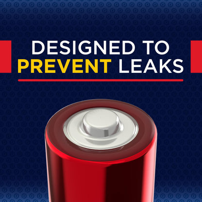 Rayovac Fusion AAA Batteries, Premium Alkaline Triple A Batteries (30 Battery Count) Red, Silver