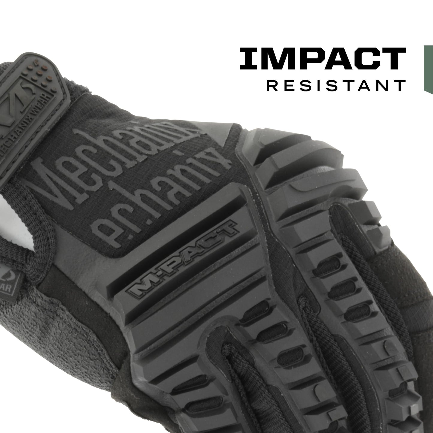 Mechanix Wear: M-Pact Covert Tactical Gloves with Secure Fit, Touchscreen Capable Safety Gloves for Men, Work Gloves with Impact Protection and Vibration Absorption (Black, Large)