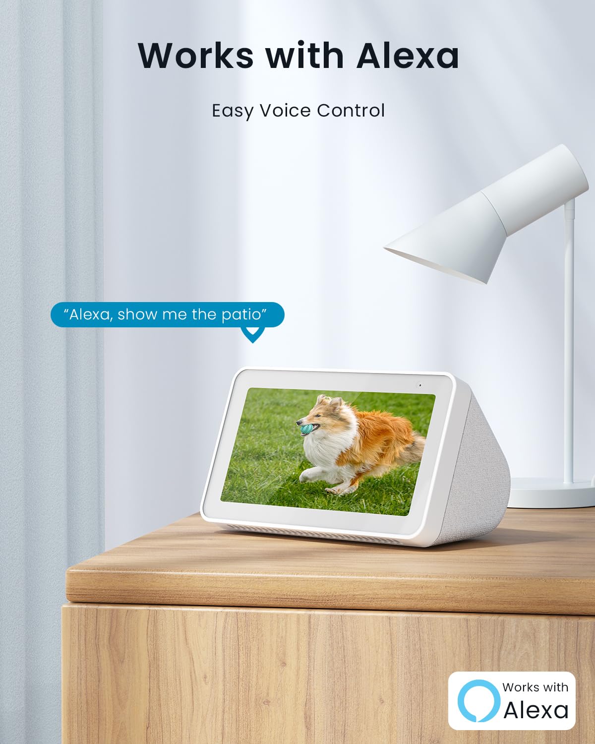 ieGeek Security Cameras Wireless Outdoor Pan Rotating 180° Home Outdoor Security Camera, 2K Battery Powered WiFi Camera with AI Motion Detection, Spotlight/Siren,Color Night Vision,Works w/Alexa(2Pcs)