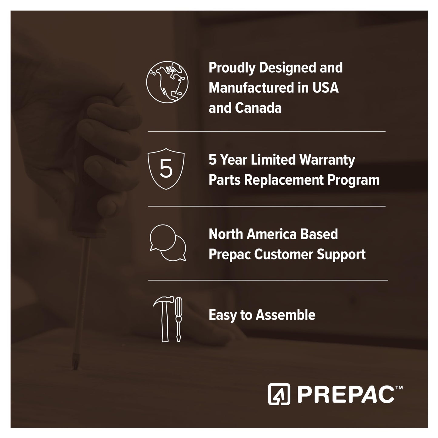 Prepac Elegant Brown Shoe Storage Cabinet, Space-Saving Solution with Cubbies for 36 Pairs, 13"D x 23.5" W x 72.5" H