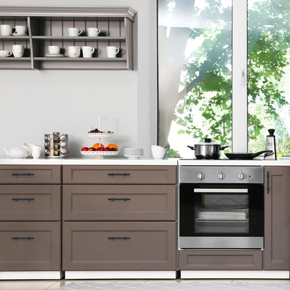 Ravinte Decor 30 Pack Black Cabinet Handles - 3" Hole Center Cabinet Pulls Matte Black Drawer Pulls Cabinet Hardware Kitchen Handles for Cabinets