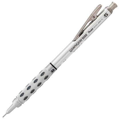 Pentel GraphGear 1000 Mechanical Pencil, (0.5mm) Point Size, Black Barrel, 1 Each (PG1015A)