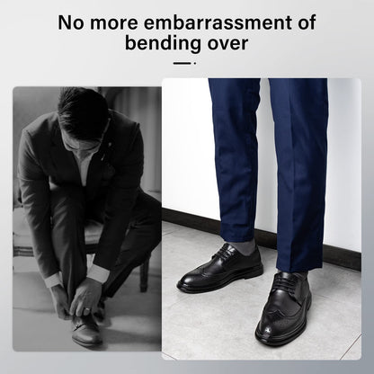 INMAKER No Tie Dress Shoe Laces for Men, Waxed Thin Oxford Round Shoelaces