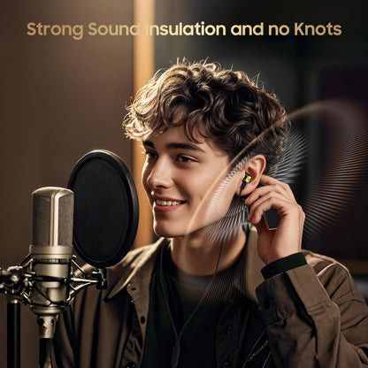 Rayleigh USB C Headphones with Microphone 3 Pack, Wired Earbuds with Heavy Bass, Type C Earphones with Noise Isolating, Compatible with iPad, Android Phones, Fits Most Type C Devices