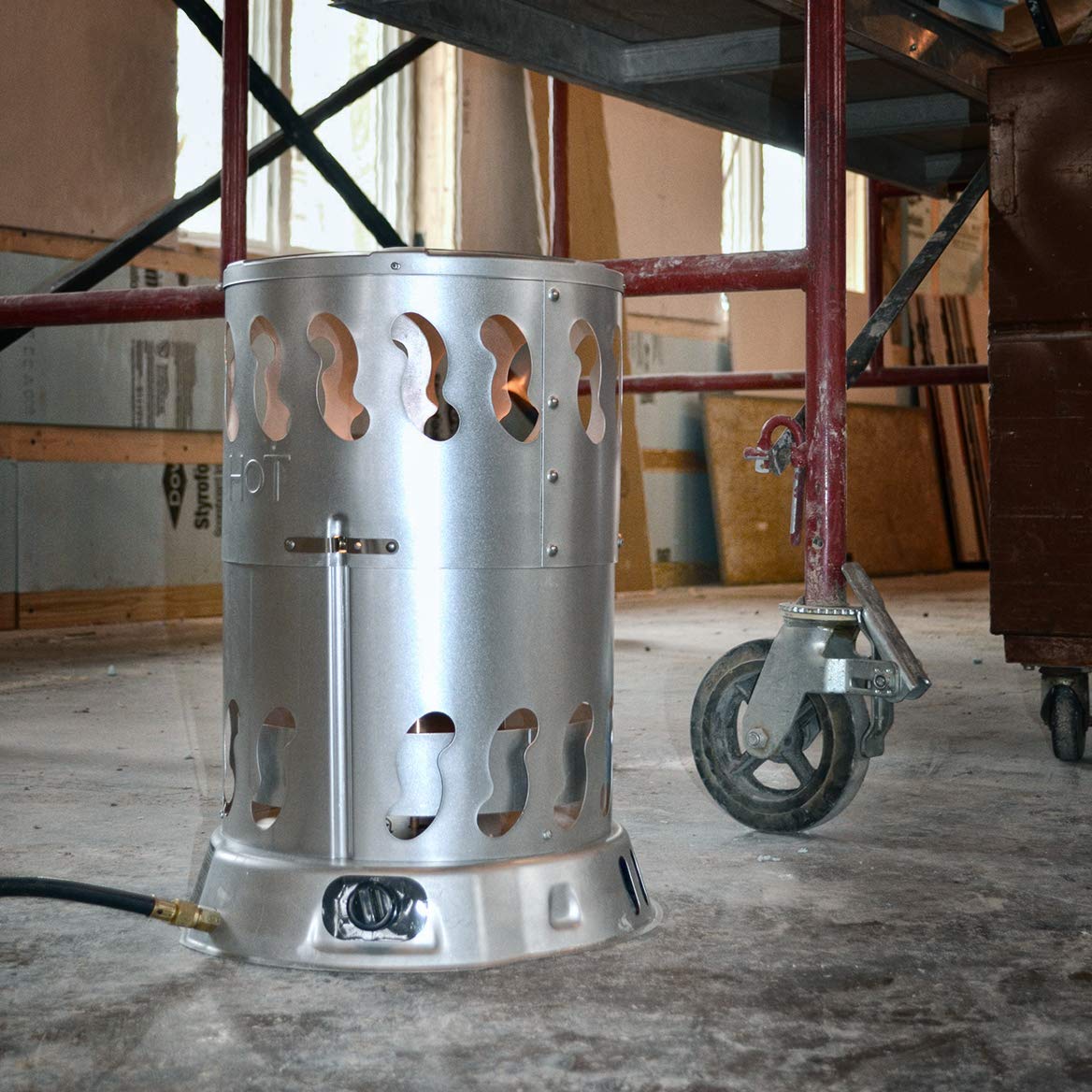 Mr. Heater Corporation Convection Heater, 30- 80K BTU/HR,Silver