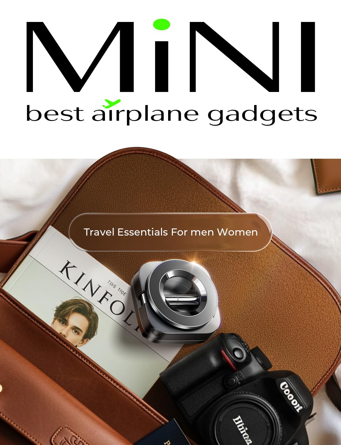 LISEN Airplane Gadgets Travel Europe Vacation Essentials Phone Holder Long Flight Must Have Toddler Mini Travels Essentials Kids Women for iPhone 17 MagSafe Travel Accessories Cruise Essentials